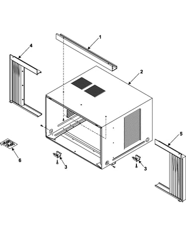 Outer case assembly