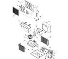 Samsung AW1000A/XAA chassis assembly diagram
