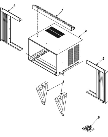 Outer case assembly