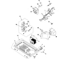 Samsung ME1260SB/XAA internal control/latch asy/base diagram