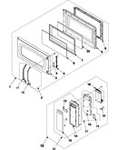Control panel/door assembly