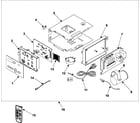 Samsung AW0790/XAA control assembly diagram