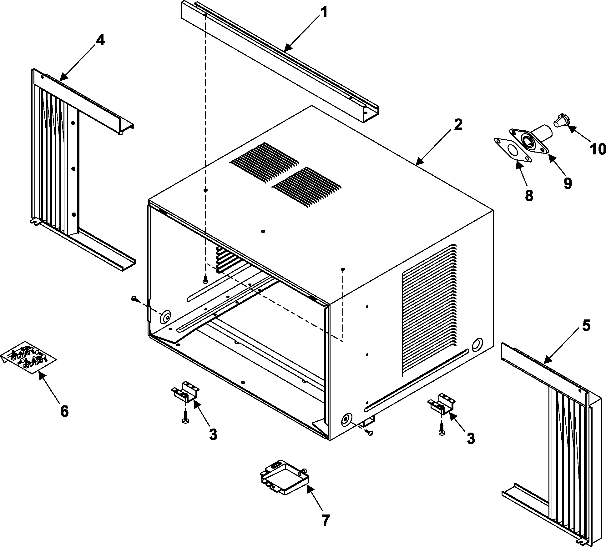 OUTER CASE ASSEMBLY