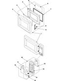 Control panel/door assembly