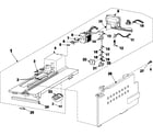 Samsung RS2622SW/XAA enclosure assembly diagram