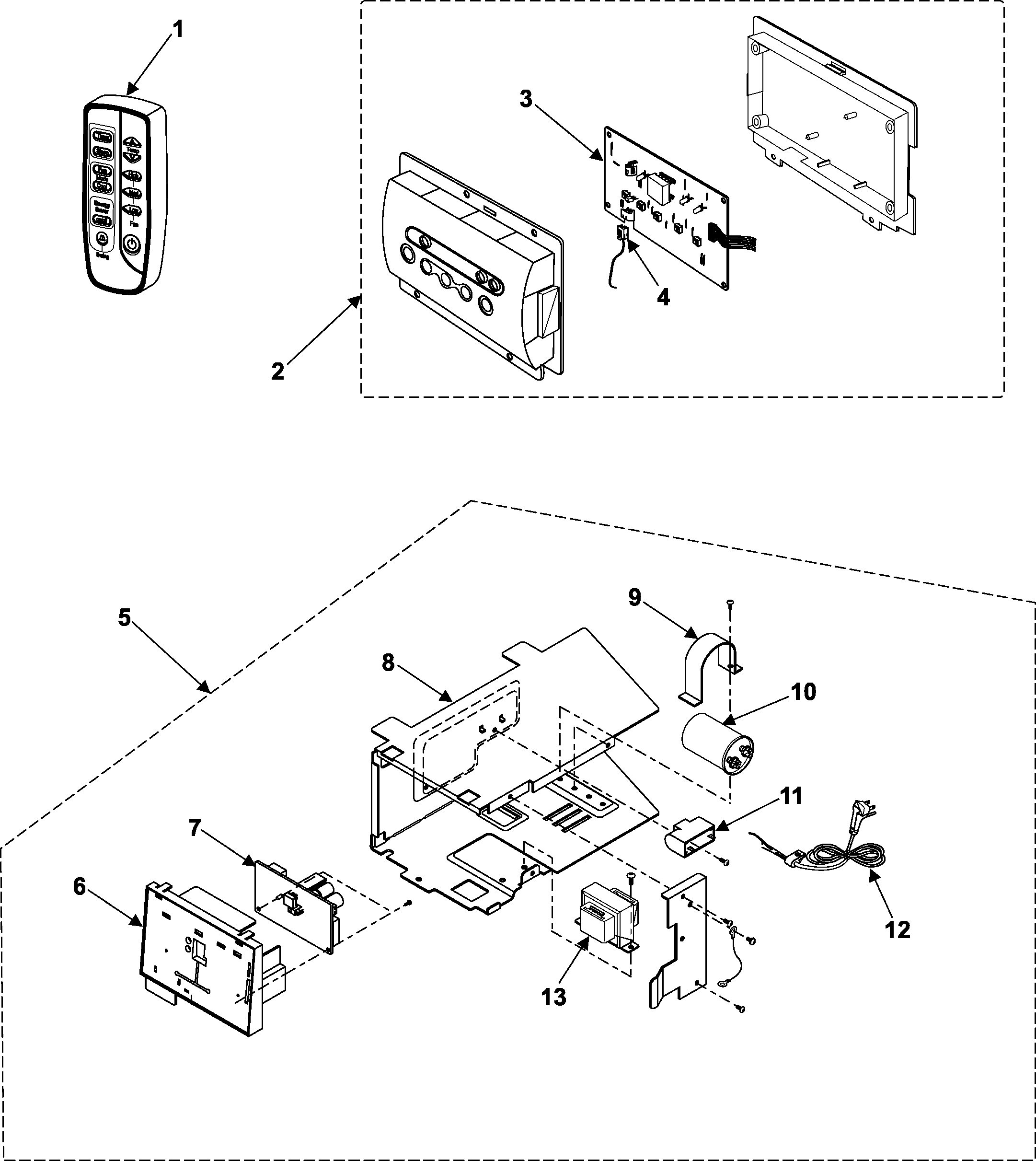 Control assembly
