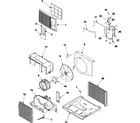 Samsung AW0700/XAA chassis assembly diagram