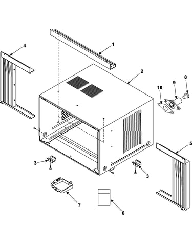 Outer case assembly