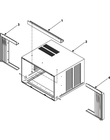 Outer case assembly
