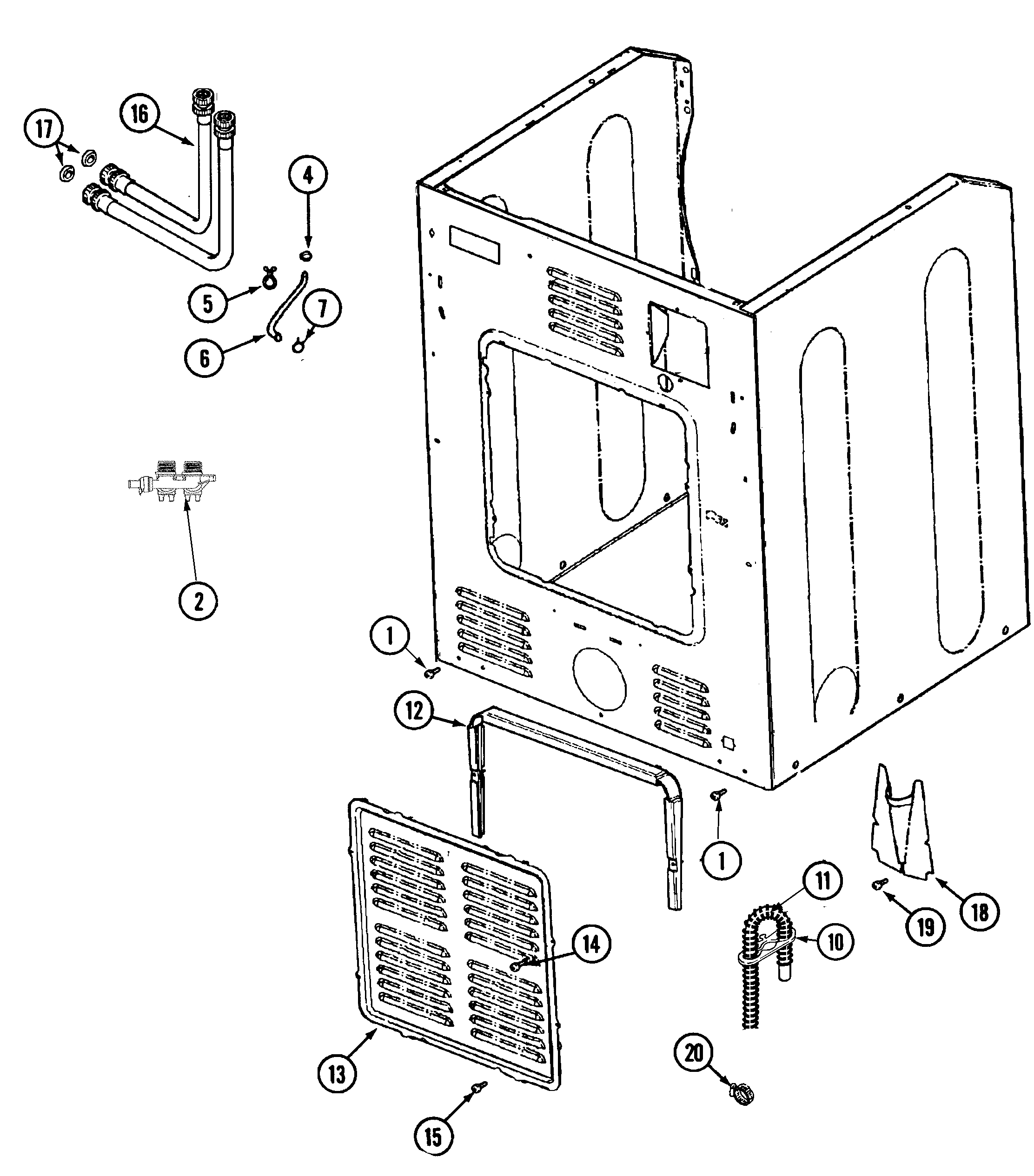 Cabinet-rear