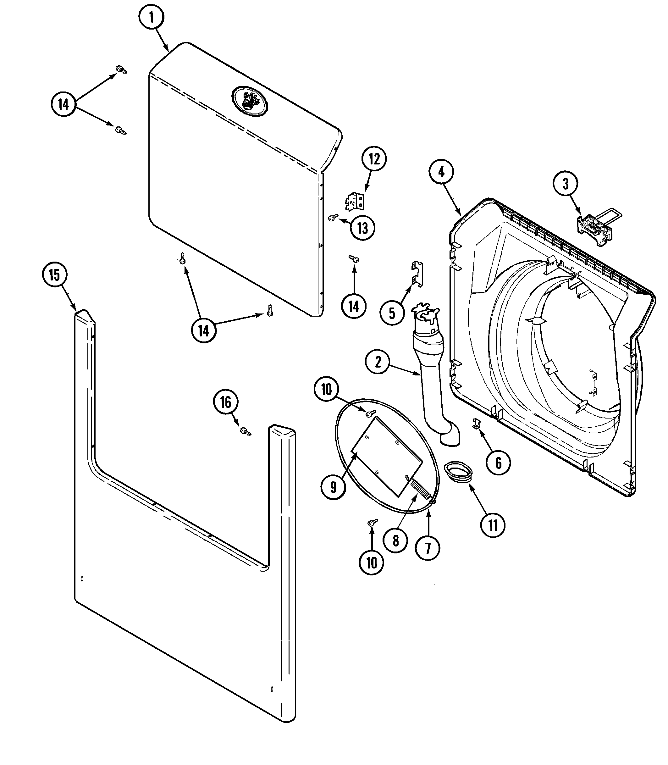 Door & front panel