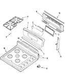 Control panel/top assembly