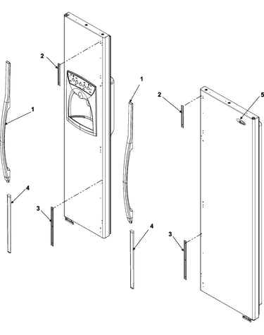 Handles and trim series (asd2625keb/q/w)