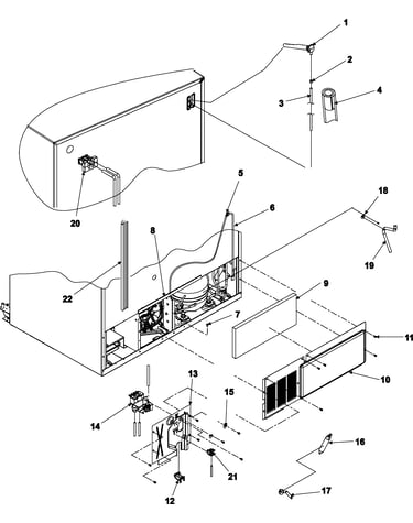 Cabinet back