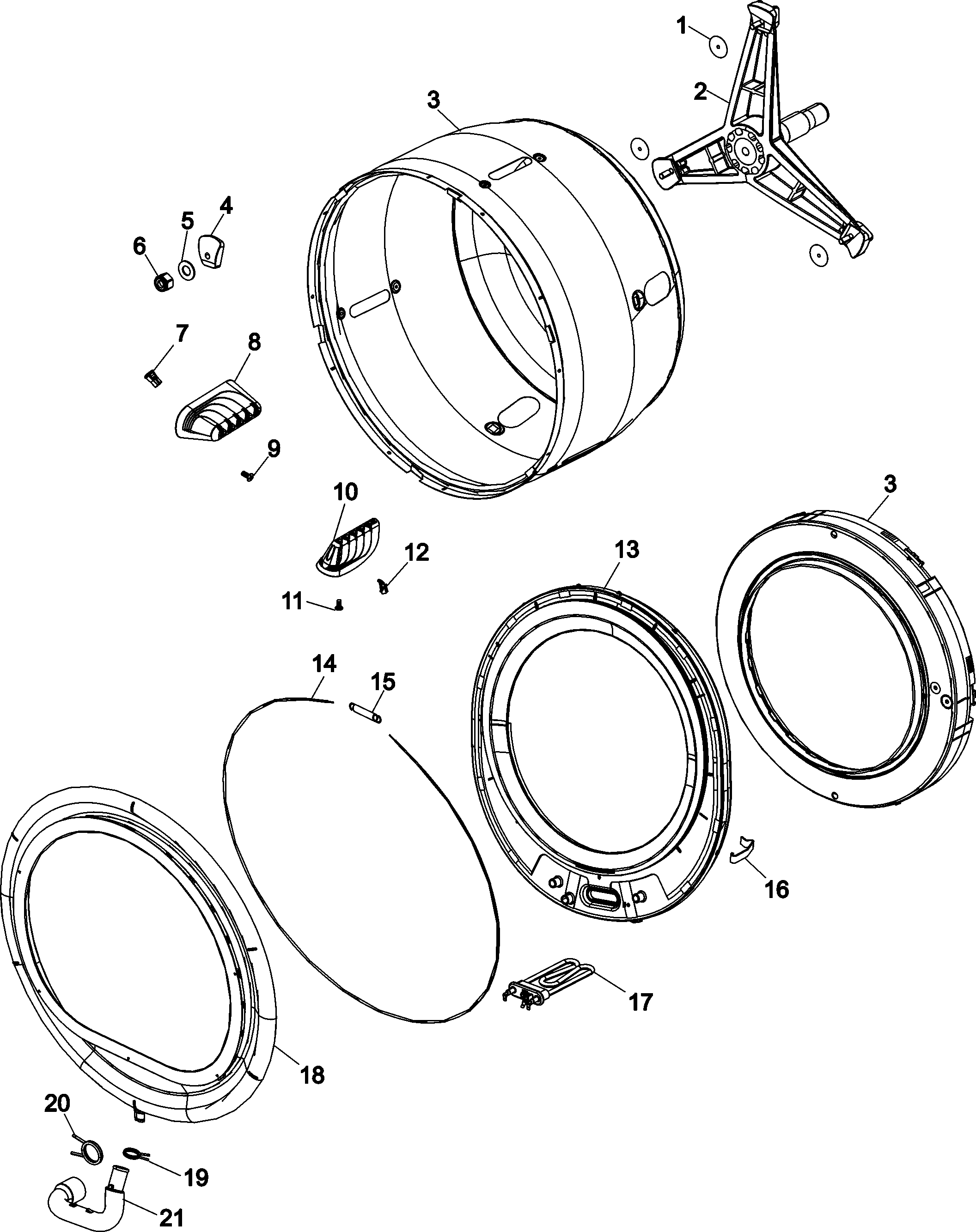 Inner tub