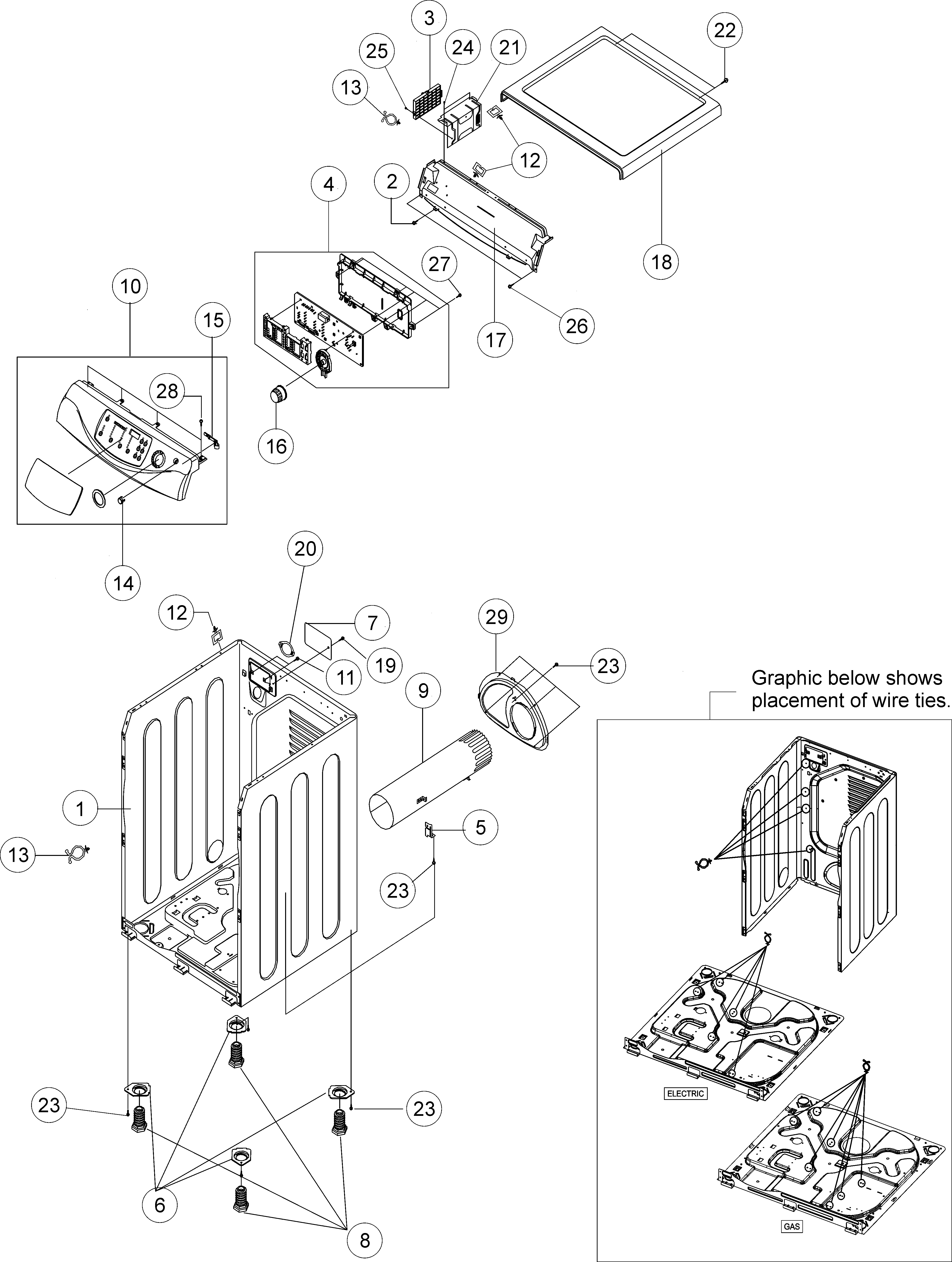 CONTROL PANEL - CABINET