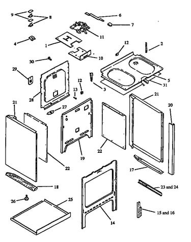 Cabinet assy