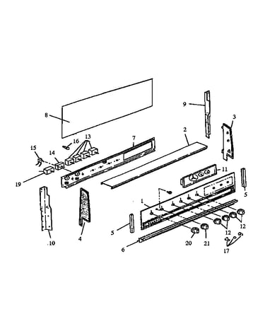 Control panel parts