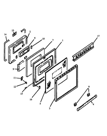 Oven door