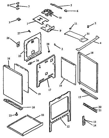 Cabinet assy