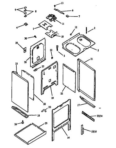 Cabinet assy