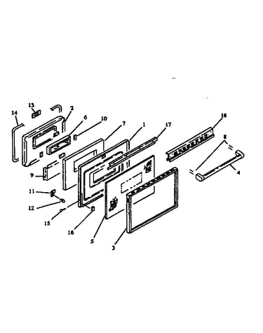 Oven door