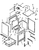 Oven cavity assy