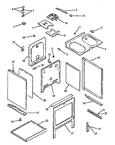 Cabinet assy