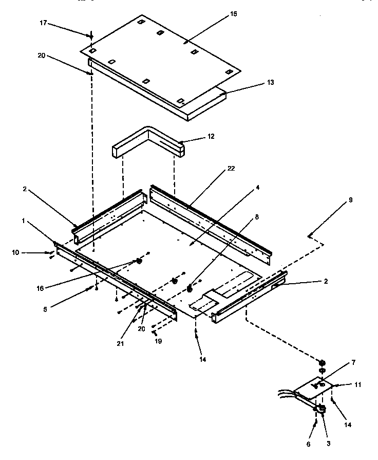Heater box assy