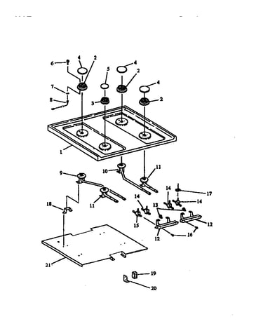 Sealed burner