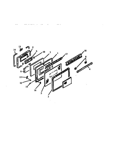 Oven door