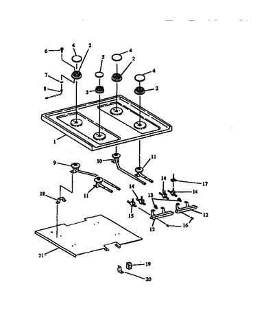 Sealed burner