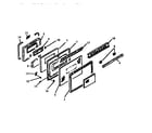 Caloric RST310UK-P1130738NK oven door diagram