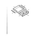 Amana ARS636WW-P1130624N storage drawer parts diagram