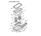 Amana CC13E-P1133348NE glass cooktop module - cc13e/w diagram