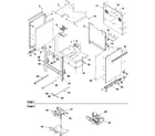 Amana ARGS7650LL-P1130761NLL cabinet diagram