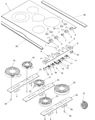 Top assembly