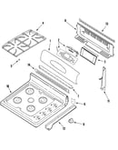 Control panel/top assembly