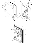Refrigerator door