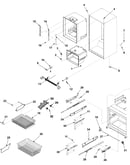 Interior cabinet & freezer shelving
