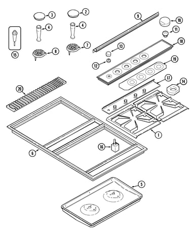 Top assembly