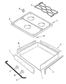 Top & burner box
