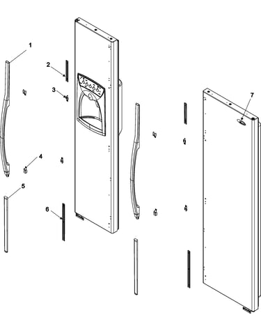 Handles and trim