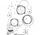 Maytag PDET910AYW tumbler diagram