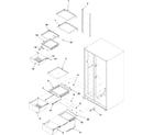 Gaggenau RS4951000W0 crisper assy & ref shelf diagram