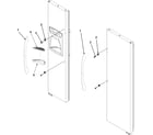 Kenmore 59657043600 handles and grille sump diagram