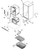 Interior cabinet & freezer shelving