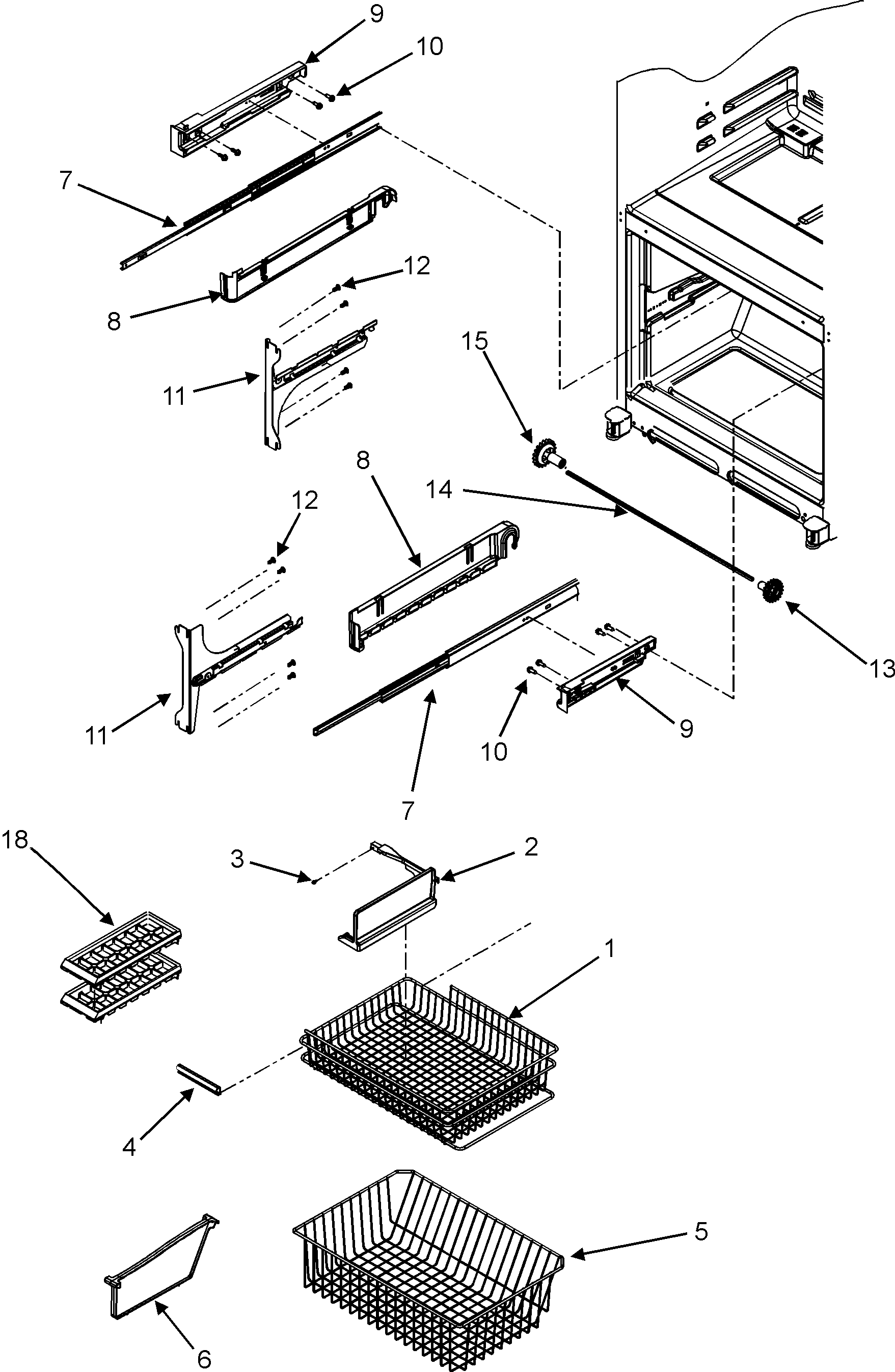 FREEZER SHELVES