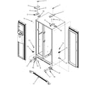 Maytag GC2223GEKB hinges & toe grille diagram