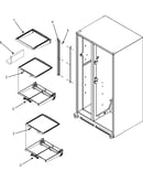 Refrigerator shelves